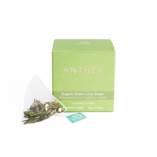 Organic Lime Ginger Tea Bags 10pcs