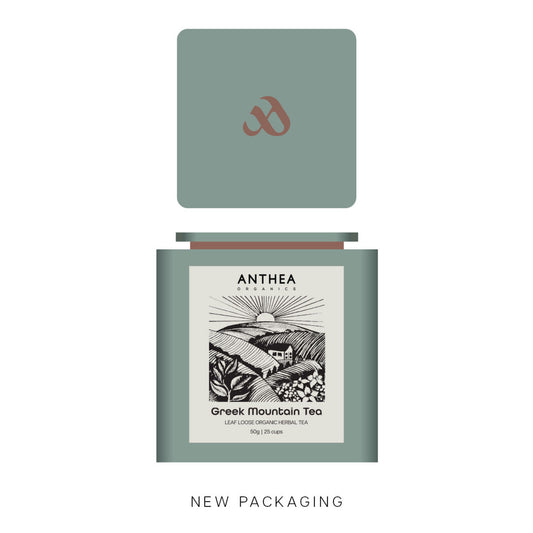 Anthea Organics Goes Green with Luxurious New Tin Packaging!