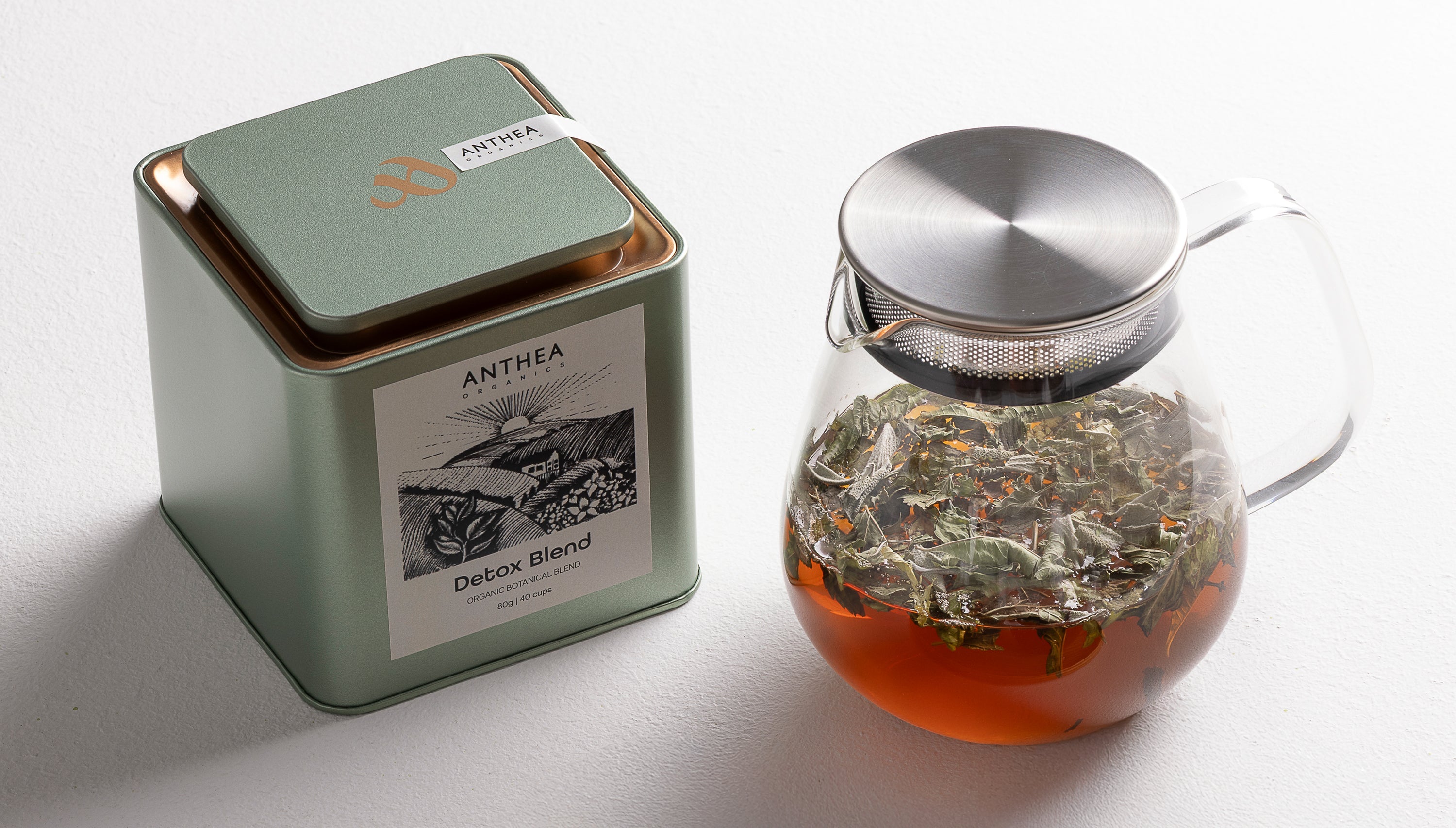Anthea Organics Goes Green with Luxurious New Tin Packaging!
