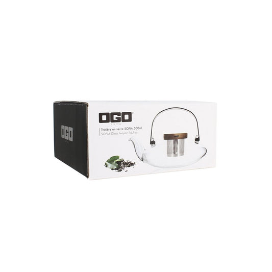 Sophia glass teapot 500ml