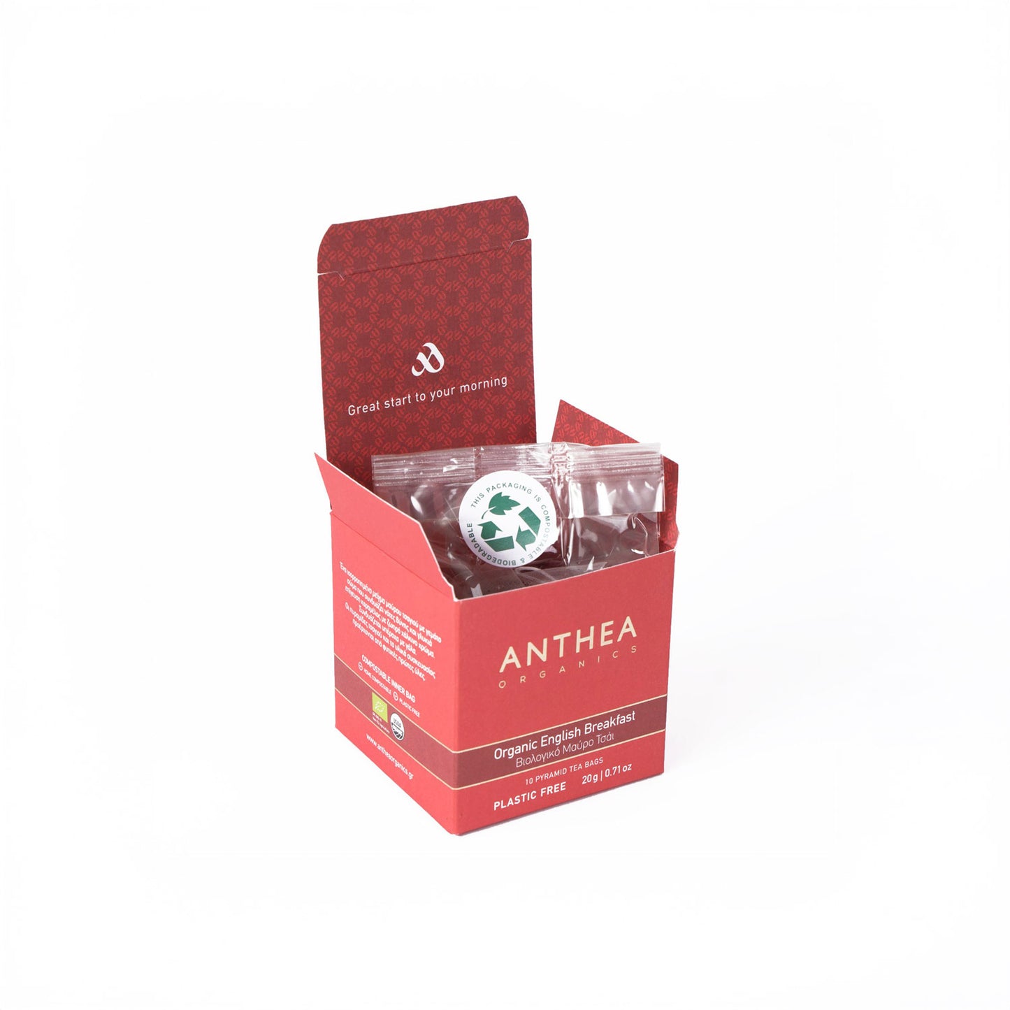 Organic English Breakfast - Tea Bags 10pcs